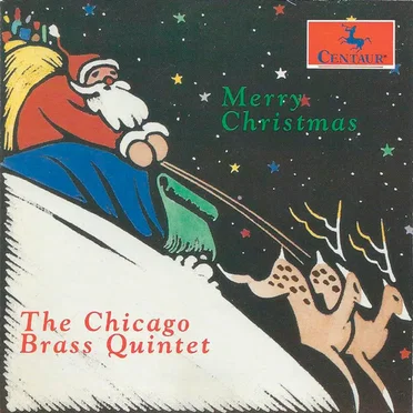 Merry Christmas by The Chicago Brass Quintet - album cover