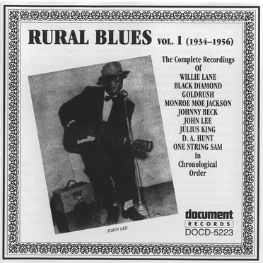 Rural Blues, Volume 1 (1934-1956) by Various Artists - album cover