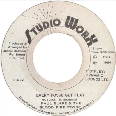 Every Posse Get Flat by Paul Blake - album cover