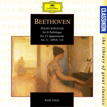 Piano Sonatas no. 8 “Pathétique” / No. 23 “Appassionata” / no. 31, op. 110