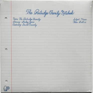 The Partridge Family Notebook