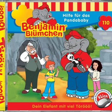 Benjamin Blümchen, Folge 110: Hilfe für das Pandababy by Benjamin Blümchen - album cover