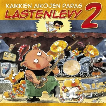 Kaikkien aikojen paras lastenlevy 2 by Various Artists - album cover