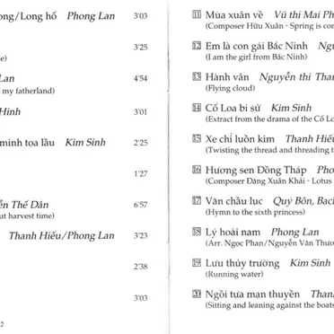 Music from Vietnam by Various Artists - album cover