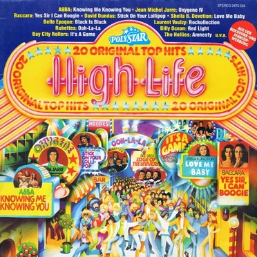 High Life: 20 Original Top Hits by Various Artists - album cover