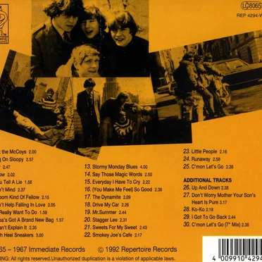 Hang On Sloopy / You Make Me Feel So Good