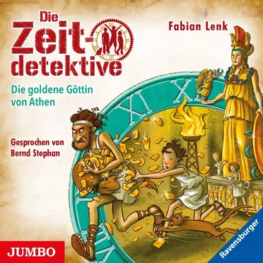 Die Zeitdetektive, Folge 40: Die goldene Göttin von Athen by Fabian Lenk - album cover