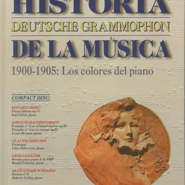 1900-1905: Los colores del piano by Various Artists - album cover