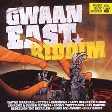 GWAAN EAST RIDDIM by Various Artists - album cover