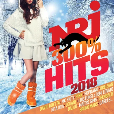 NRJ 300% Hits 2018 by Various Artists - album cover