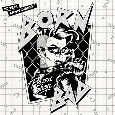 Born Bad Record Shop: 20 Year Anniversary! by Various Artists - album cover