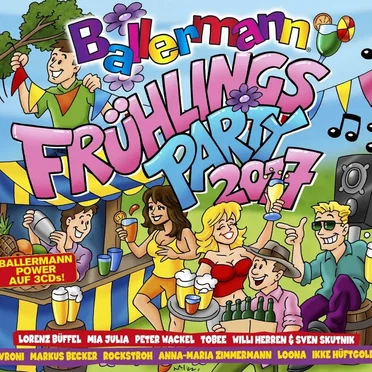 Ballermann: Frühlingsparty 2017 by Various Artists - album cover