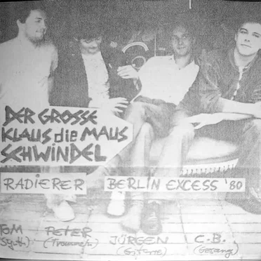 Der Grosse Klaus Die Maus Schwindel - Berlin Excess '80