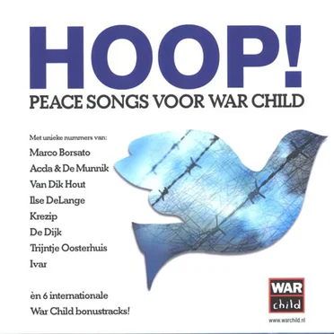 HOOP! Peace Songs voor War Child by Various Artists - album cover