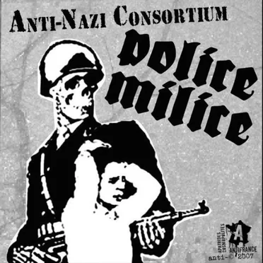 Police milice by Anarchist Noise Club - album cover