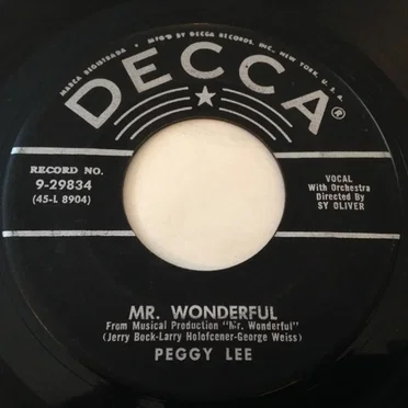 Mr. Wonderful / Crazy in the Heart