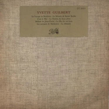 Yvette Guilbert