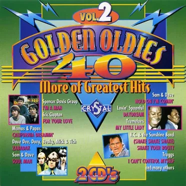 40 Golden Oldies, Volume 2 by Various Artists - album cover
