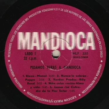 Pidamos peras a Mandioca by Various Artists - album cover