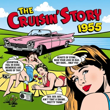 The Cruisin’ Story 1955 by Various Artists - album cover