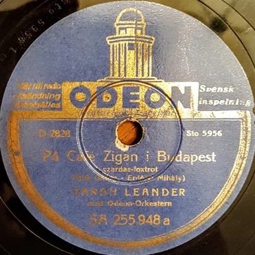 På Café Zigan i Budapest / Det började med ett glas champagne