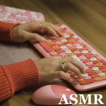 RELAXING KEYBOARD SOUNDS by Nanou ASMR - album cover