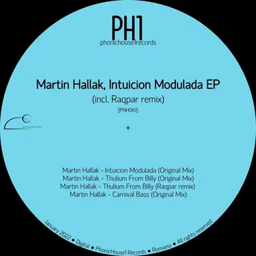 Intuicion Modulada EP by Martin Hallak - album cover