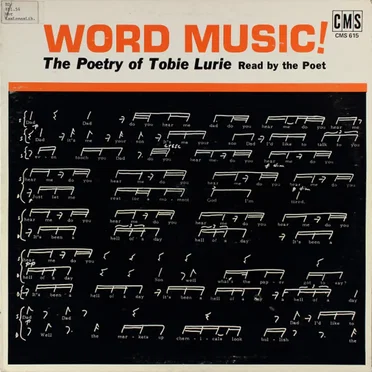 Word Music! The Poetry of Tobie Lurie Read by the Poet