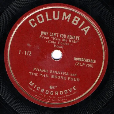 Why Can't You Behave / No Orchids for My Lady