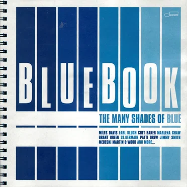 Blue Book: The Many Shades of Blue by Various Artists - album cover