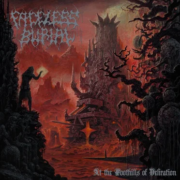 At the Foothills of Deliration by Faceless Burial - album cover