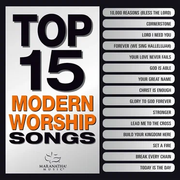 Top 15 Modern Worship Songs by Various Artists - album cover