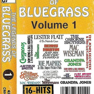 The Legends of Bluegrass, Volume 1 by Various Artists - album cover