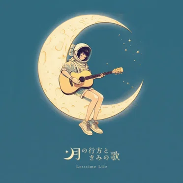 月の行方ときみの歌 by Losstime Life - album cover
