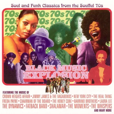 Black Music Explosion by Various Artists - album cover
