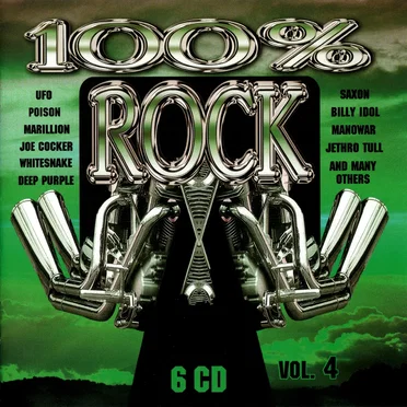 100% Rock, Volume 4 by Various Artists - album cover