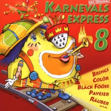 Karnevals Express 8: Session 2007/2008 by Various Artists - album cover