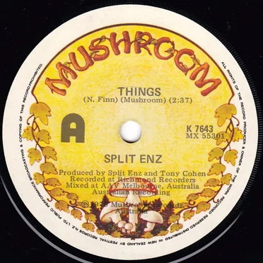 Things / Semi Detached by Split Enz - album cover