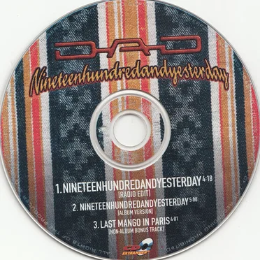 Nineteenhunderedandyesterday
