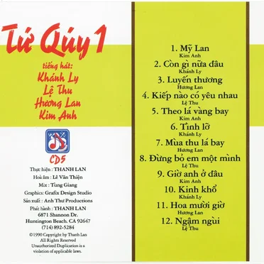 Tứ Quý 1 by Various Artists - album cover
