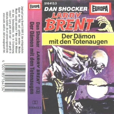 Larry Brent 13: Der Dämon mit den Totenaugen by Dan Shocker - album cover