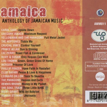 Jamaica: Anthology of Jamaican Music by Various Artists - album cover