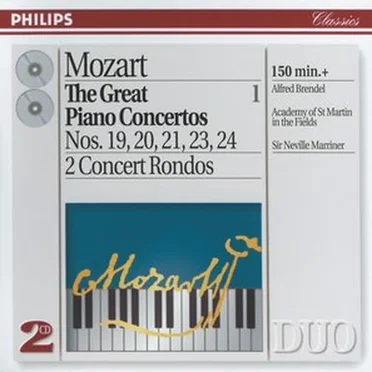 The Great Piano Concertos 1: Nos. 19, 20, 21, 23, 24 / 2 Concert Rondos