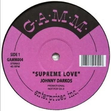 Supreme Love by Johnny Darkos - album cover