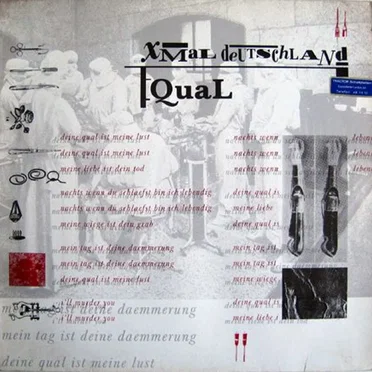Qual by Xmal Deutschland - album cover