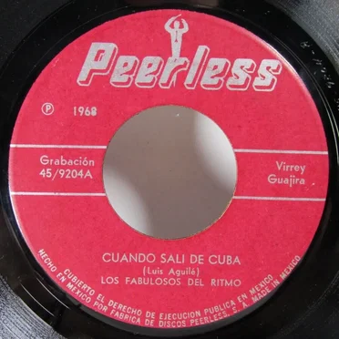 Cuando salí de Cuba / La pelirroja by Los Fabulosos del Ritmo - album cover