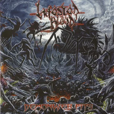 Demonweb Pits by Infested Blood - album cover