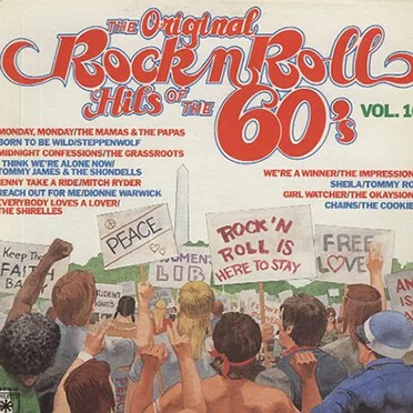 Rock 'n Roll Hits of the 60's, Volume 1 by Various Artists - album cover