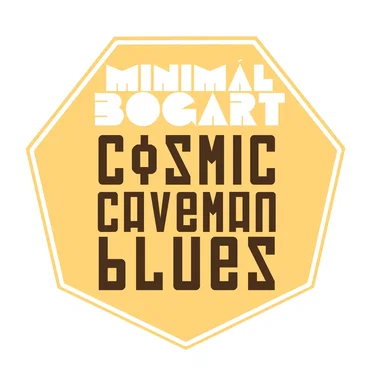Cosmic Caveman Blues by minimál Bogart - album cover