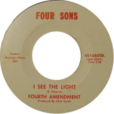 I See The Light by Fourth Amendment - album cover